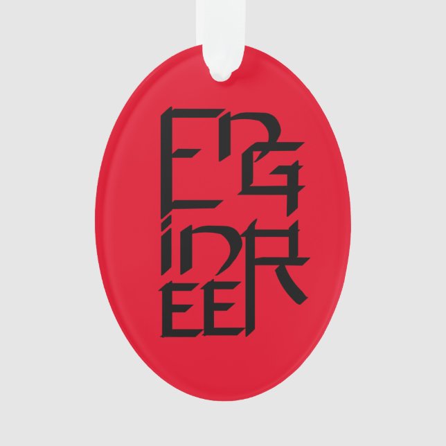 Adorno Carácter ingeniero (Anverso)