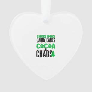 Adorno Caramelos De Navidad Cacao Caos Diseño