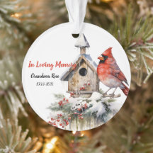 Cardenal de acuarela conmemorativa
