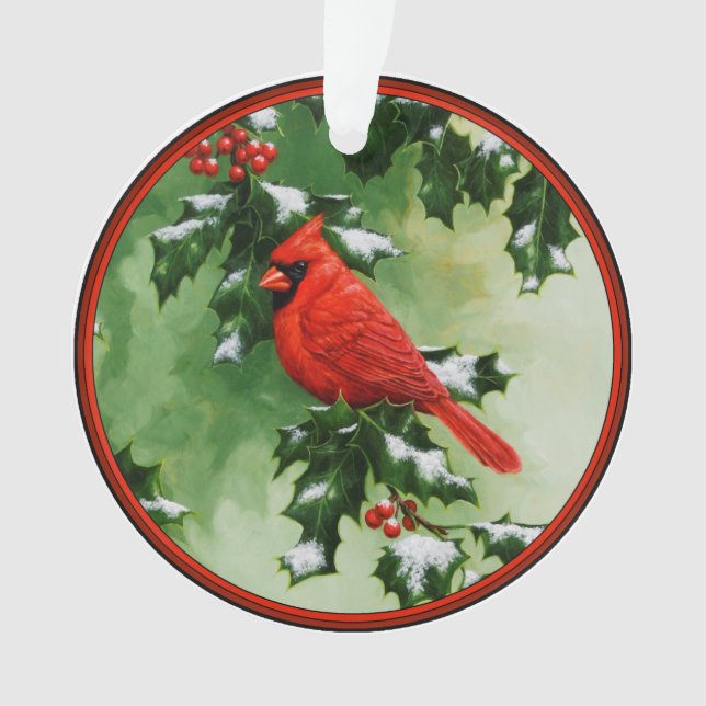 Adorno Cardenales del Norte masculinos y femeninos (Anverso)
