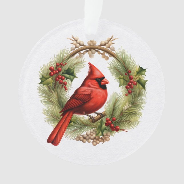 Adorno Cardinal Ornament (Anverso)
