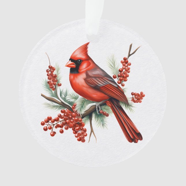 Adorno Cardinal Ornament (Anverso)