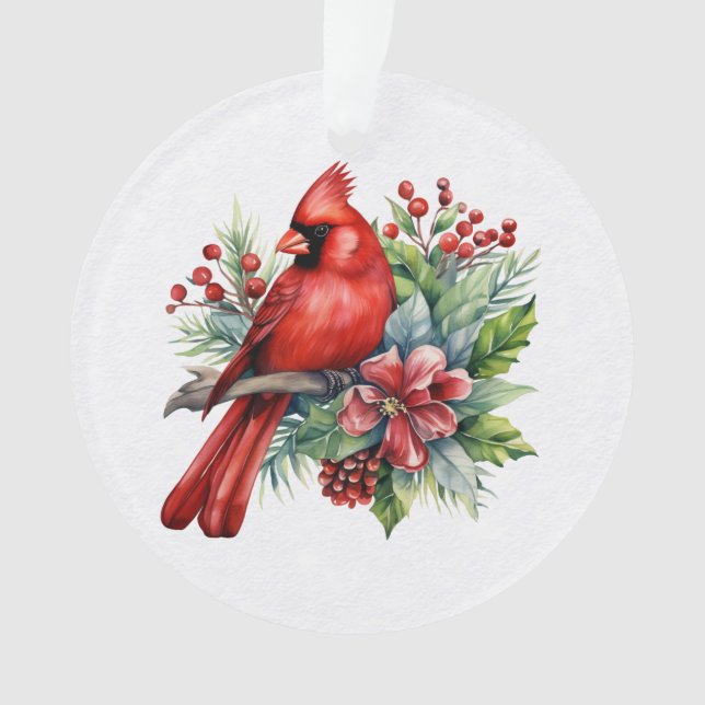 Adorno Cardinal Ornament (Anverso)
