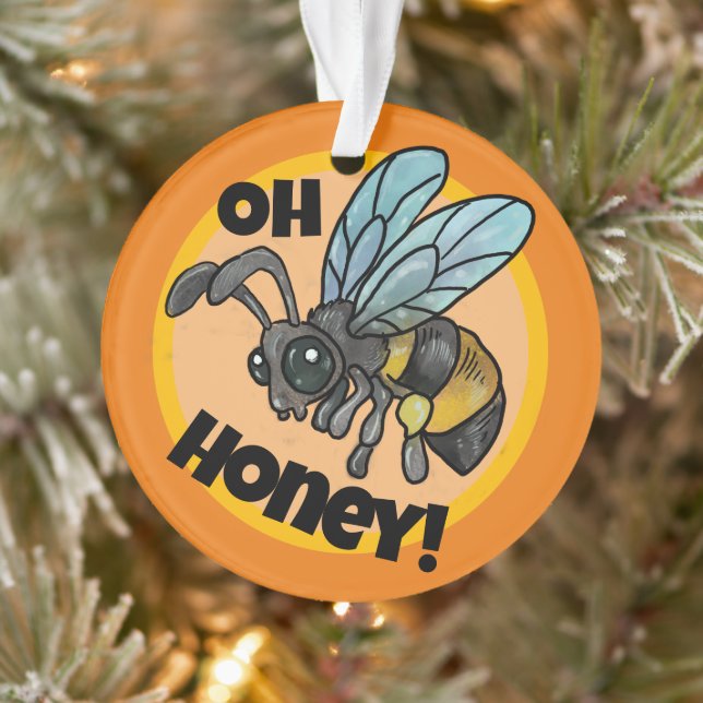 Adorno ¡Cariño! Cute Bee (Árbol)