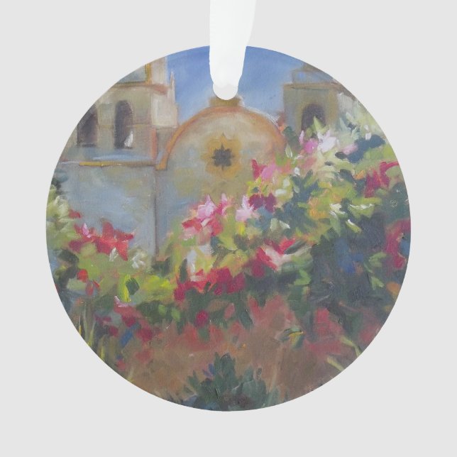 Adorno Carmel Spanish Mission California Garden (Anverso)