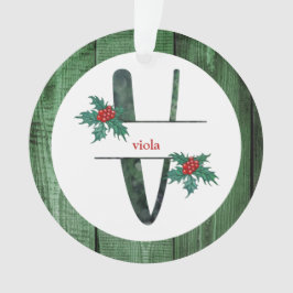 Adorno *~* Carta V Navidades Rústicos FOTO Wood AP44