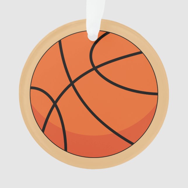 Adorno Cartoon Basketball Ball (Anverso)
