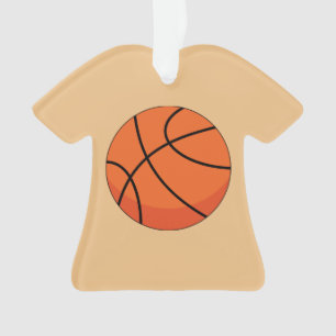 Adorno Cartoon Basketball Ball