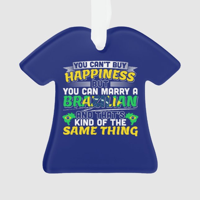 Adorno Casarse con un brasileño - La felicidad de Brasil (Anverso)