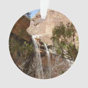 Adorno Cascada de Emerald Pool I del Parque Nacional Zion