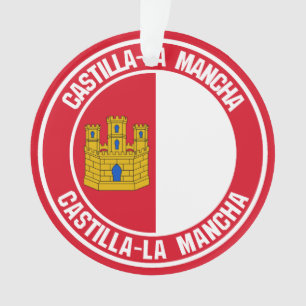 Adorno Castilla-La Mancha Round Emblem