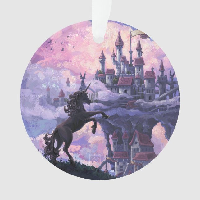 Adorno Castillo de Unicornio (Anverso)
