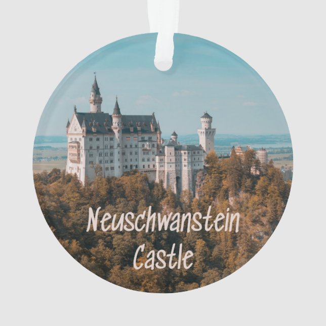 Adorno Castillo Neuschwanstein Alemania (Reverso)