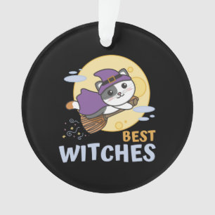 Adorno Cat Halloween Witch Children Witches Best Witches