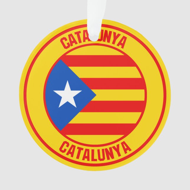 Adorno Cataluña redonda Emblem (Anverso)