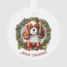 Adorno Cavalier King Charles Dog Navidades de nombres de