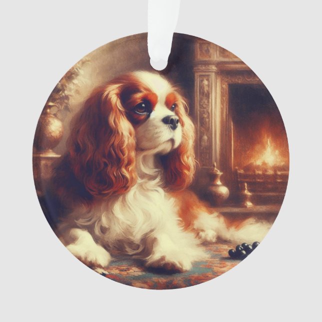Adorno Cavalier King Charles Spaniel (Anverso)
