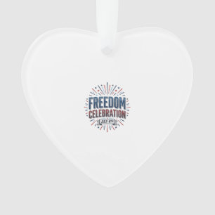 Adorno Celebración de la Libertad 4 de Julio Diseño de Ca