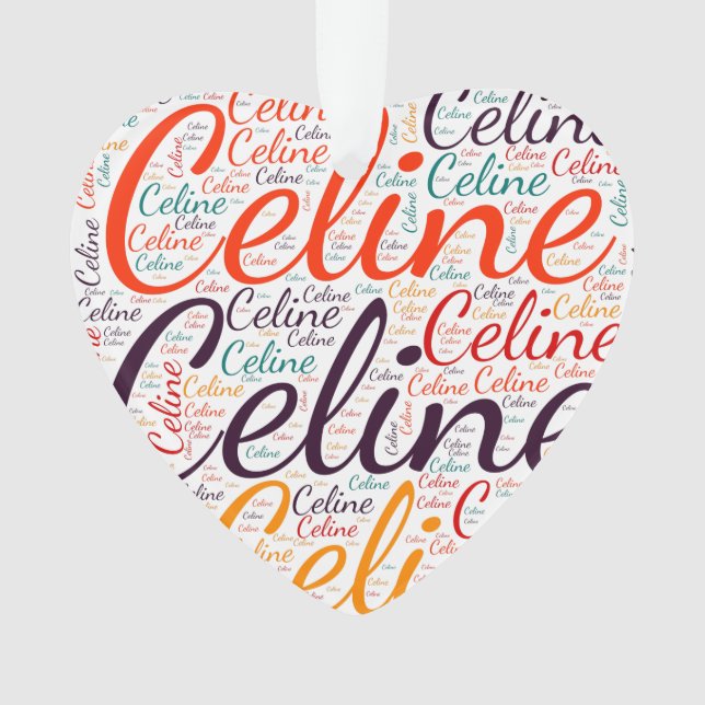 Adorno Celine (Anverso)