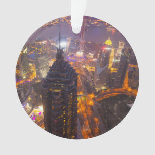 Adorno Centro de la ciudad de Shanghai