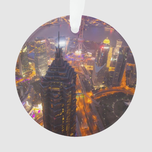 Adorno Centro de la ciudad de Shanghai (Anverso)