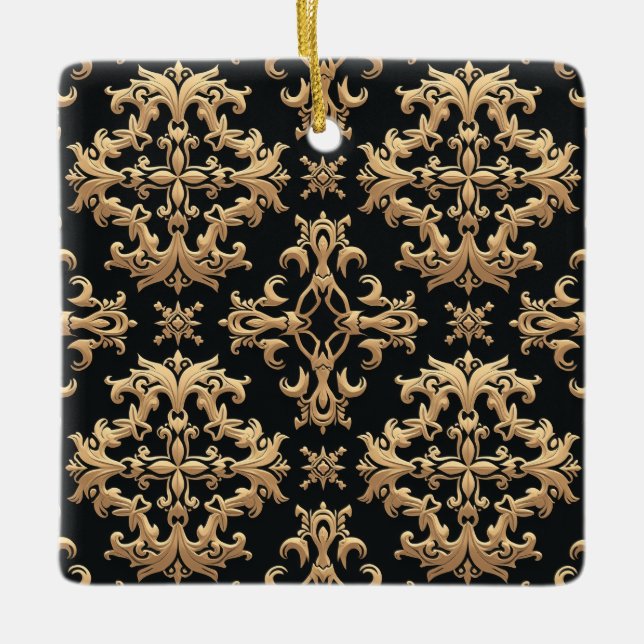 Adorno cerámico cuadradp (Anverso)