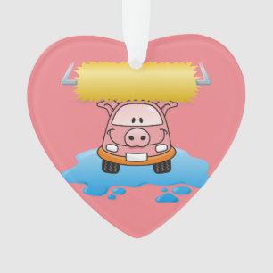 Adorno Cerdo de lavavajillas