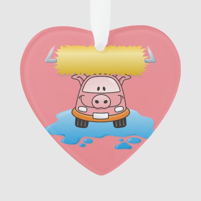 Adorno Cerdo de lavavajillas (Anverso)