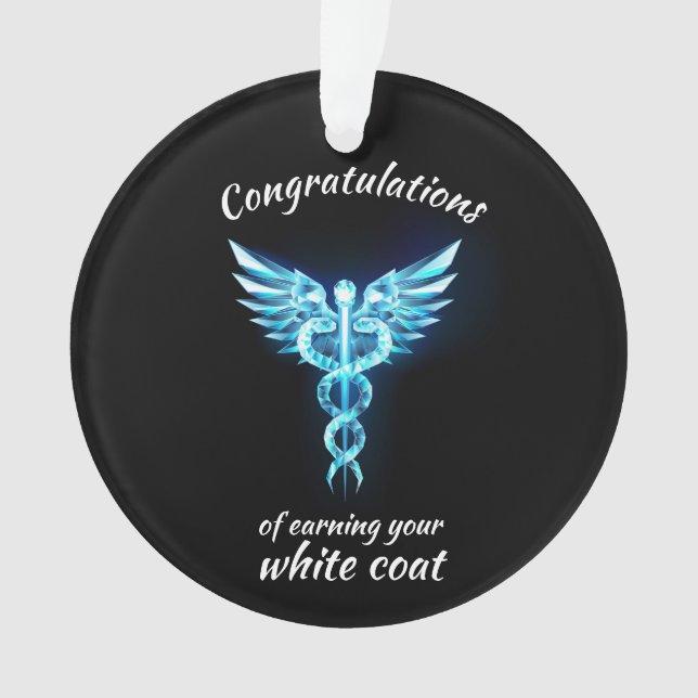 Adorno Ceremonia de Cocina Blanca Crystal Medical (Anverso)