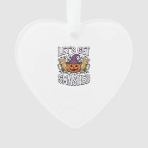 Adorno Cerveza de calabaza Halloween Let's Get Smashed