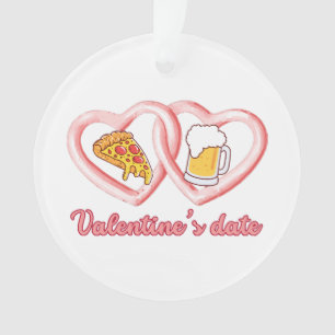 Adorno Cerveza de San Valentín