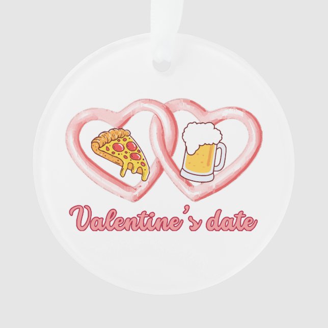 Adorno Cerveza de San Valentín (Anverso)