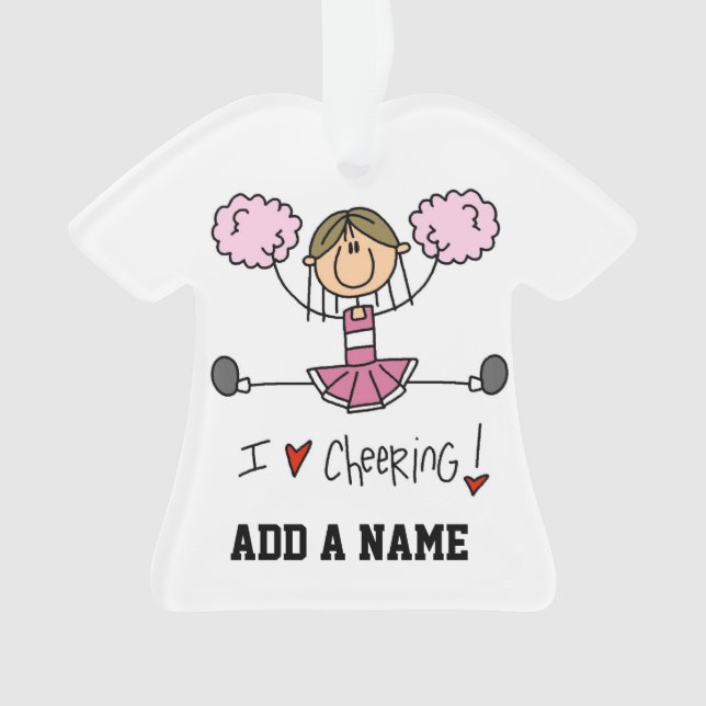 Adorno Cheerman Rosado (Anverso)