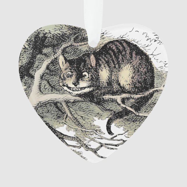 Adorno Cheshire Cat Alice Wonderland Classic (Anverso)