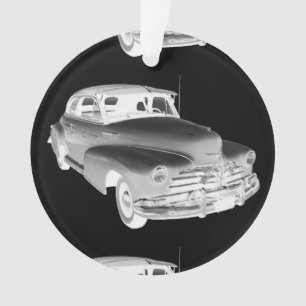 Adorno Chevrolet Fleetmaster Antique Car Art. 1948