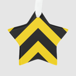 Adorno Chevrons Negrita Abejorro de Tráfico en Carretera