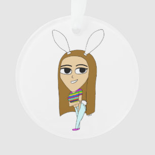 Adorno chibi bunnygirl