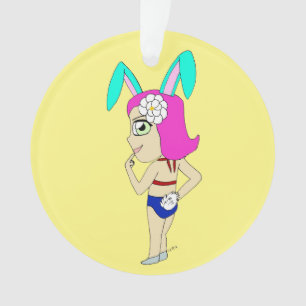 Adorno chibi bunnygirl