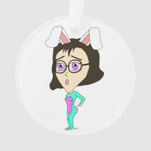 Adorno chibi bunnygirl
