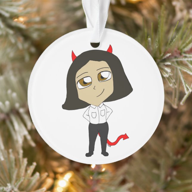 Adorno chibi devil chica (Árbol)