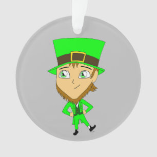 Adorno chibi leprechaun