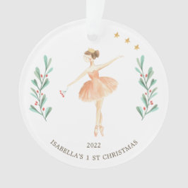 Adorno Chica Ballerina/Nutcracker 1Navidades Cerámica