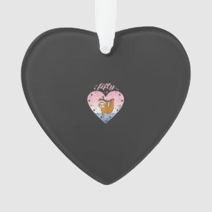 Adorno Chica Cumpleañera Perezosa Linda de 50 Años Camise