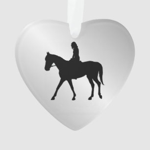 Adorno Chica en la bienvenida a caballo