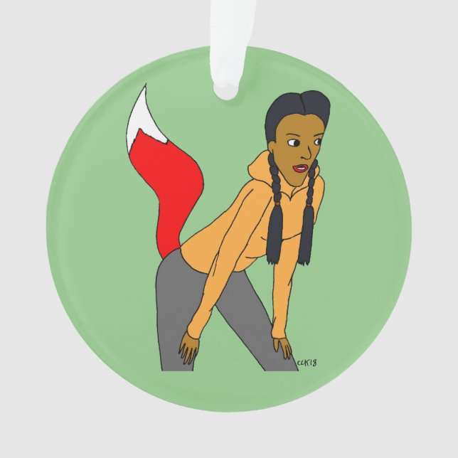 Adorno chica foxy (Anverso)