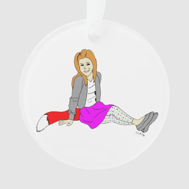 Adorno chica foxy (Anverso)