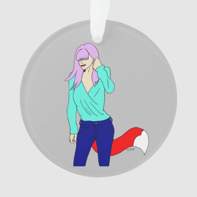 Adorno chica foxy (Anverso)