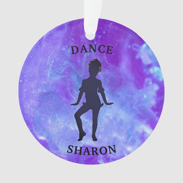Adorno Chica Galaxy Dance (Anverso)