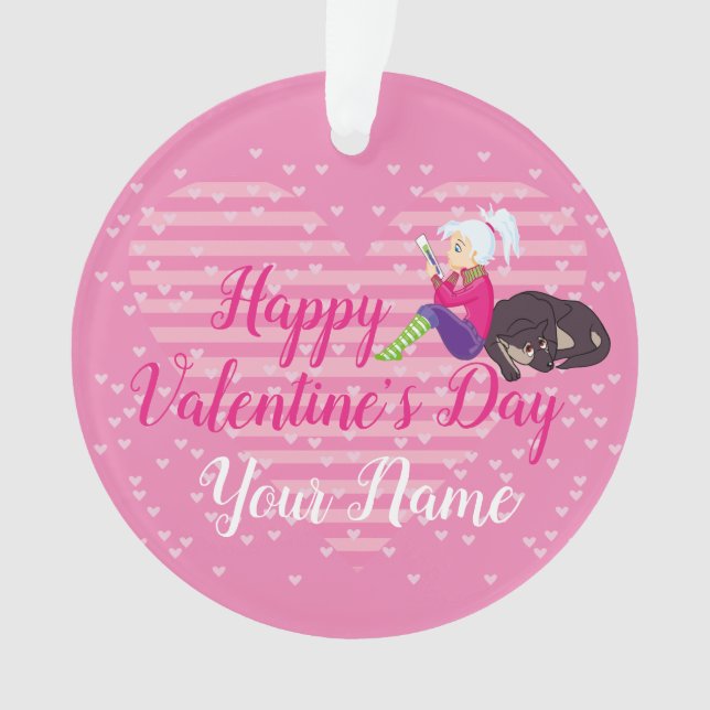 Adorno Chica Ser enamorado (Anverso)