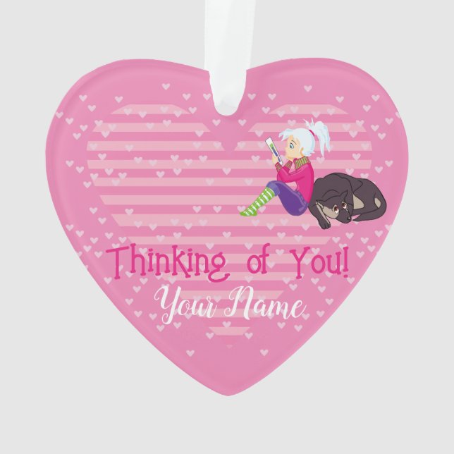 Adorno Chica Ser enamorado (Reverso)